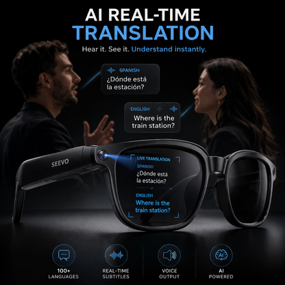 Seevo Optic AI Smart Glasses - Vision Edition